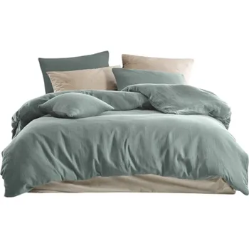 Povlečení Mušelínové povlečení mint prodloužené 140x220 + 70x90 cm