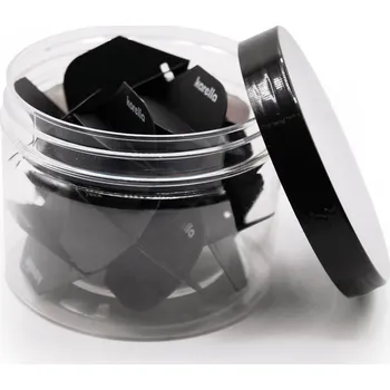 Příslušenství pro šipky Letky Karella Ultimo Set 12ks - černá