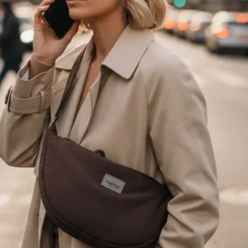 Ledvinka STUDIO NOOS Ledvinka Puffy - Brown