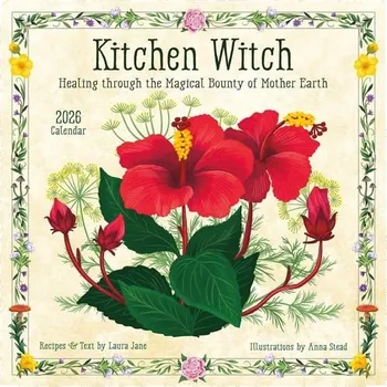 Kniha Kitchen Witch 2026 Wall Calendar - Amber Lotus Publishing