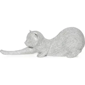 Obraz DEKORATIVNÍ FIGURKA ELDO 26 X 9 X 9 CM STŘÍBRNÁ