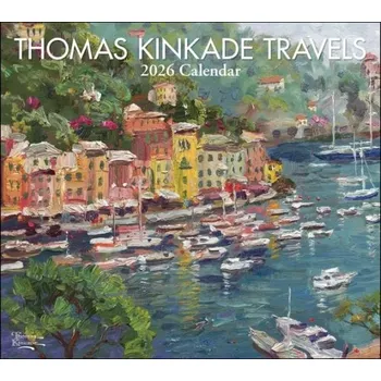 Kniha Thomas Kinkade Travels 2026 Deluxe Wall Calendar - Kinkade, Thomas