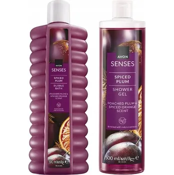 Koupelová pěna AVON Koupelová sada z limitované edice Spiced Plum