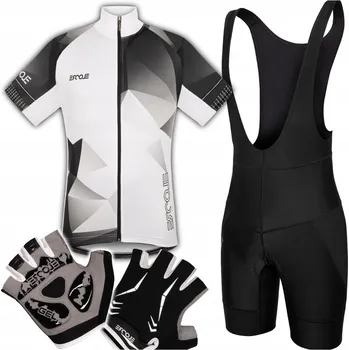 Cyklistické kalhoty Pánské cyklistické oblečení vel XL Tričko Kraťasy Rukavice