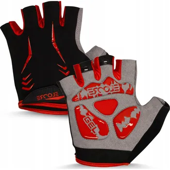 Cyklistické rukavice Dámské cyklistické rukavice M Gelové bez prstů Krátké