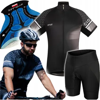 Cyklistické kalhoty Pánský cyklistický teplákovka, cyklo oblečení vel XL, triko a Kraťasy na kolo