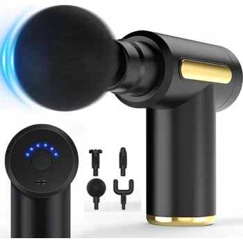 Masážní přístroj Masážní pistole Gun Pro - Masážní Přístroj na záda, chodidla a tělo, 6 nástavců