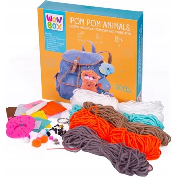 kreativní sada Kreativní sada DIY Bambule zvířátek, návrhů Plyšáci , plyšových zvířátek