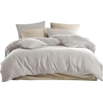 Povlečení Mušelínové povlečení smetanové 140x200 + 70x90 cm