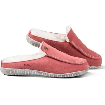 Dámské pantofle Fellhof Dámské kožené pantofle MODENA s ergonomickou stélkou Barva: růžová, Velikost: 41