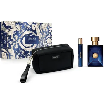 Kosmetická sada Versace Dylan Blue Pour Homme Set - EDT 10 ml + EDT 100 ml Dárková sada