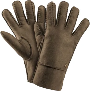 Rukavice Fellhof Kožené rukavice s podšívkou ze 100% merino vlny Barva: světle hnědá, Velikost: 9 (pánská velikost)