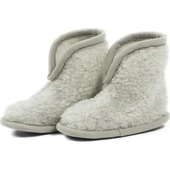 Capáčky Capáčky ŠMOULA z ovčí merino vlny, šedé Velikost: 31/32