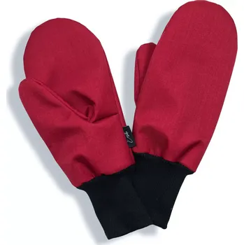 Rukavice ESITO | Dámské palčáky s beránkem Lady Lamb Red - červená / S
