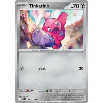 Karetní hra Tinkatink 096/132 - Mega Evolution Typ karty: Reverse Holo