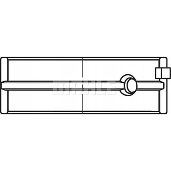Spojková sada Mahle 209 HL 21578 000 Pouzdro ložiska klikové hřídele