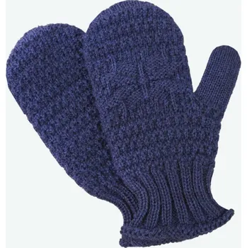 Kojenecká souprava Kama Pletené merino palčáky dětské Barva: navy, Velikost: 2-5 let