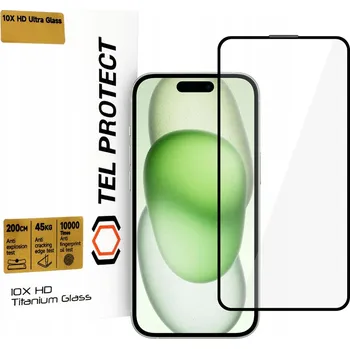 Tvrzené sklo Tel Protect pro Apple iPhone 15, 1 ks