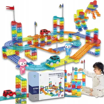 ostatní stavebnice Stavebnice Celman sada 154 plastových dílků Věk 3+