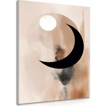 Obraz Dovido Obraz abstraktní tvary den a noc