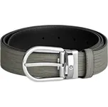 MONTBLANC - Waves khaki 35 mm - Pánský opasek