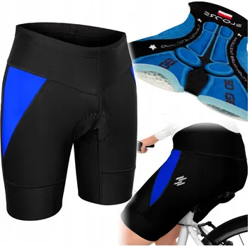 Pánské kraťasy Cyklistické Kraťasy Ercole 4XL černé