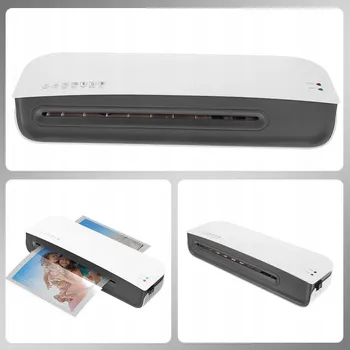 Laminátor LAMINÁTOR A4 230 MM 340 MM/MIN SADA 30 FÓLIÍ HORKÝ A STUDENÝ REŽIM NŮŽKY