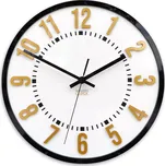 Nástěnné hodiny Oskar 30 cm zlaté/černé