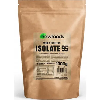 Protein Protein proteinový izolát - WPI Rawfoods prášek 1000 g přírodní chuť