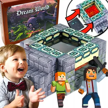 ostatní stavebnice Minecraft Portál do Endu 64 dílků