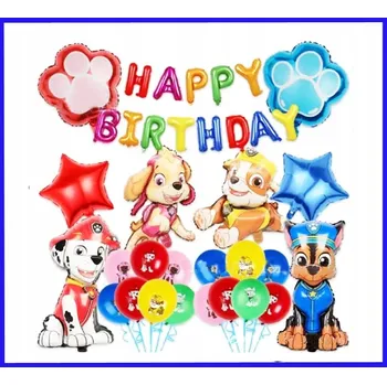 Balónek Balónkový narozeninový party set Patrola
