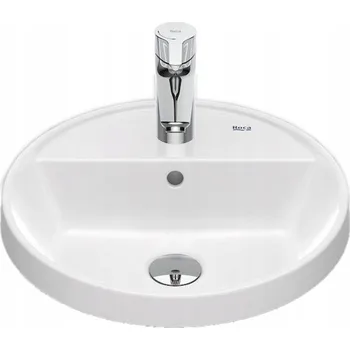 Umyvadlo Umyvadlo zápustné do desky kulaté Roca Gap 40 cm bílé