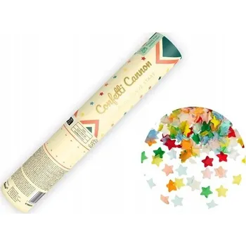 Obraz Party Deco tuba s konfetami - barevné hvězdičky