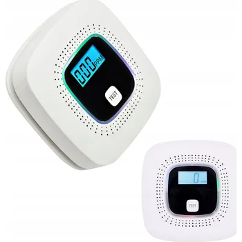 Detektor CO Detektor oxidu uhelnatého CO senzor s LCD displejem a alarmem