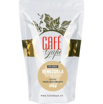 Káva Café Gape Venezuela Santa Cruz Velikost balení: 250 g 100% Arabica