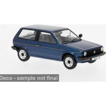 autíčko Volkswagen Polo II (1981) - Modrá 1:43 IXO