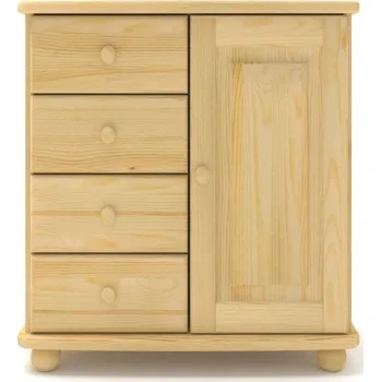 Komoda KLASA-NÁBYTEK.cz Komoda 3P - borovice