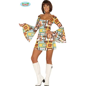 Karnevalový kostým Guirca Fiestas Španělsko DISCO GIRL - šaty varianta: L 42/44