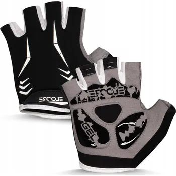 Cyklistické rukavice Dámské cyklistické rukavice XL Gelové bez prstů Krátké