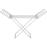 Elektrický vyhřívaný sušák na prádlo, 144 x 53 x 91 cm | stříbrný