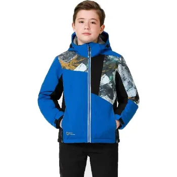 CHLAPECKÁ ZIMNÍ BUNDA ŠUSŤÁKOVÁ NOVINKA Barva: Modrá, Velikost: 146