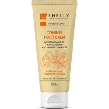 Péče o nohy Tonizující balzám na nohy s makadamiovým olejem Shelly 100 ml, hydratace