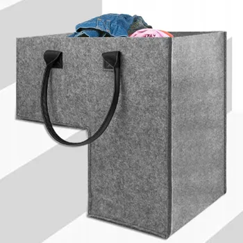 Koš na prádlo Kosz na pranie StrefaZakupów 2l šedý koš na prádlo