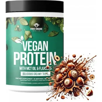 Protein Protein Fire Snake prášek 600 g příchuť lískový ořech
