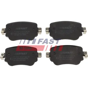 Brzdová destička Sada brzdových destiček, kotoučová brzda FAST FT10327