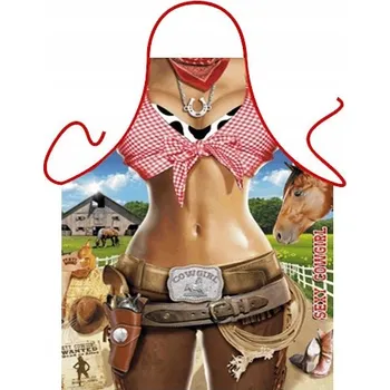 Kuchyňská zástěra Itati Zástěra Sexy Kovbojka