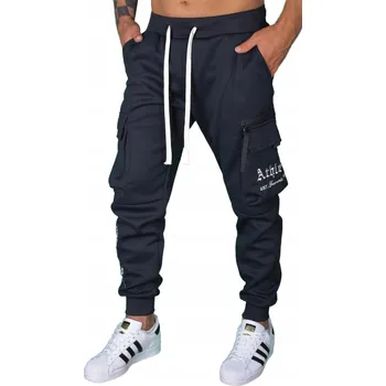 Podprsenka Pánské teplákové kalhoty Jogger střihu KAPSÁČE