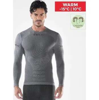 Pánské kašmírové termo triko WARM s technologií Iron-ic Barva: Black, Velikost: S/M