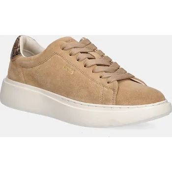 Pánské tenisky Semišové tenisky BOSS Amber béžová barva, 50536263 50536263.260 80X, EUR 40