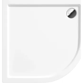 Sprchová vanička Deante Akrylátová sprchová vanička půlkruhová 90 cm